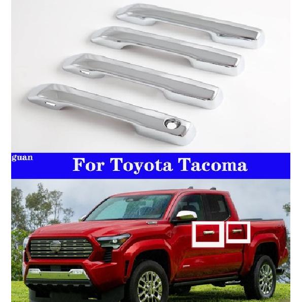 Car Handle Decorative Cover silver For Toyota Tacoma 2024-2025