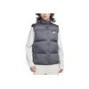 Nike Solid Color Logo Stand Collar Cotton Vest Men Vests Gray FB7374-068