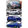 4PCS Car Mud Flaps Splash Guards Mudguards Car Mud Flaps Compatible with Honda Civic Sedan 2016 2017 2018