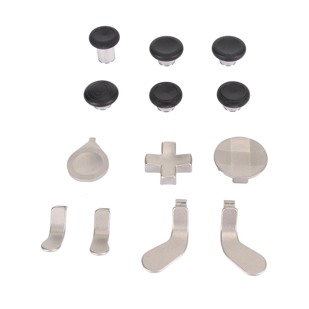 Kit Joystickuri de Schimb Sensibile Magnetice Metalice pentru Xbox One Elite Series 2 Argintiu