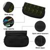 Pen Case Two Compartment Zipper Closure Wear Resistant Polyester with Double Compartments for School Office Travel for Students