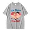 Heated Rivalry We Didnt Even Kiss Heart Graphic TShirts Summer ONeck Short Sleeve T Shirts Unisexs Women 100 Cotton Tshirt