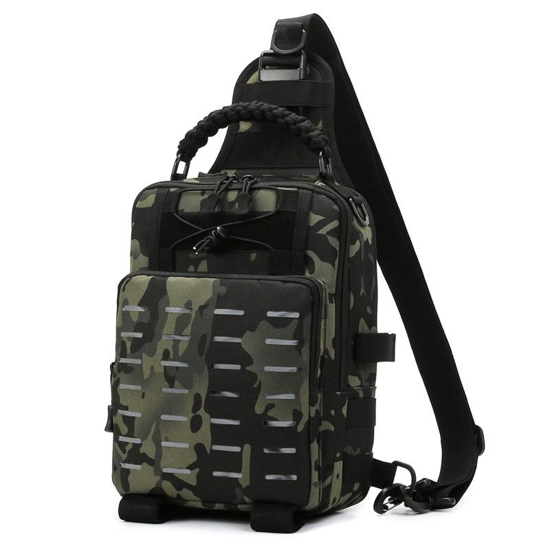Multi-Functional Fishing Waist Pack With Rod Compartment Outdoor Gear Bag Anglers Lightweight Crossbody Backpack