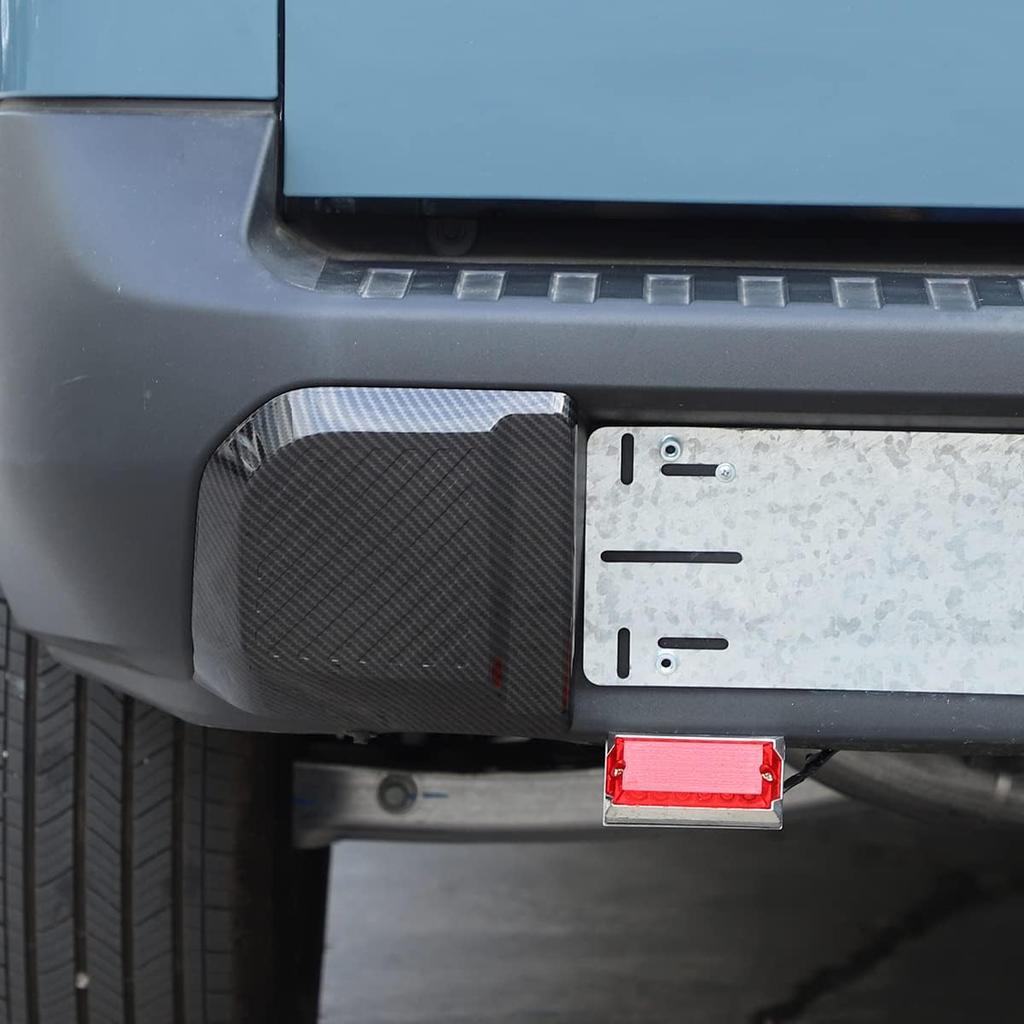 Daeiclru Auto Stoßstangenabdeckung Hinten Verkleidung Kompatibel mit Ford Maverick 2022 2023 2024 2025, Linke Seite und Rechte Seite Stoßstangenschutz Hinten Außenteil