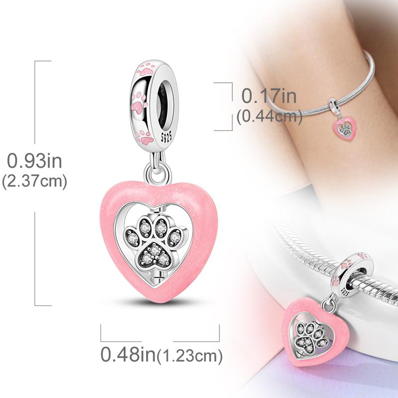 New Original Copper Charms Beads Pendants For Original Bracelet Necklaces Charm Women Diy Jewelry Gifts