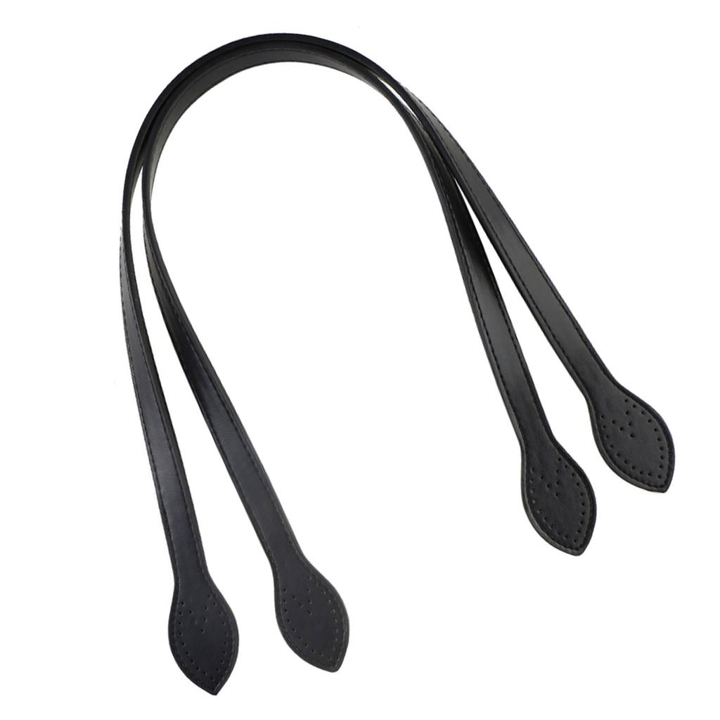 Packung mit 2 PU-Leder Schultertaschengriffen Ersatzzubehör für DIY-Bastel- und Taschenersatzprojekte