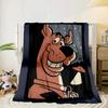 Scoo-dog Adventure Blanket Flannel Blanket for bed, sofa, Camping, Hiking, Picnic Essentials, gift for family Fan gifts