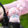 Bike Animal Decoration with Rotating Windmill Adorable Appearance Waterproof Animal Figurine Bicycle Accessories