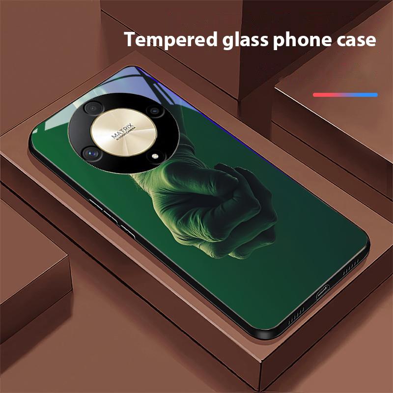 Lunar Astronauts For Honor Magic 6 50 70 90 Lite X7b 200 Pro Nova 10 Nova 5T X6 P30 Pura 70 Ultra Tempered Glass Phone Case