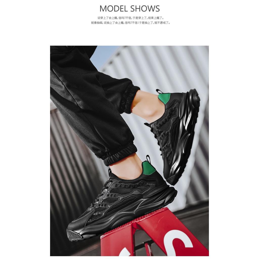 Men's Shoes New Sports and Leisure Shoes Men's Mesh Breathable Trendy Shoes Trend Versatile Mesh Shoes