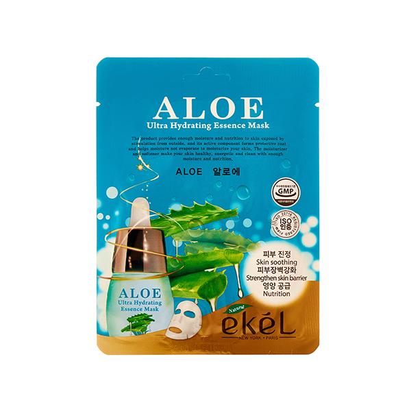 

EKEL Aloe Ultra Hydrating Essence Mask Тканевая маска для лица с экстрактом алоэ