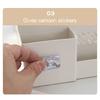 1Pcs Large Capacity Desktop File Rack Multi-layer Thickened File Holder Tray A4 Document Certificates Plastic