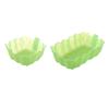 2/4Pcs Lunch Dividers Dish Cups Salad Dressing Containers Reusable Resin Kids Bento Box Dividers