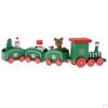 Wooden Train Santa Festival Ornament Decor Christmas Gifts