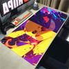 XXL Play Mat Laptop Black Gaming Accessories Mouse Pad Japan Anime Keyboard Rug PC P-pokemon Gengar Mousepad Gamer Keyboard Rug