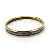 USED HERMES bangle  Emaille PM metal 18.2g multicolor Gold Metal Accessories