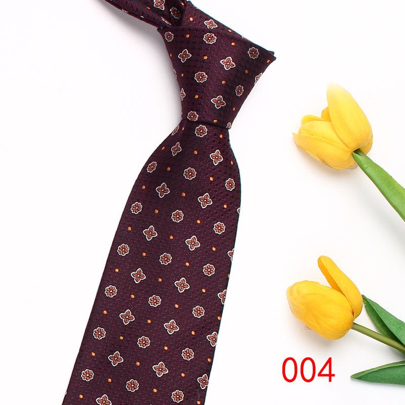 Rael Tie 8Cm Burgundy Tie Men'S, Dress Business Groom Wedding Tie