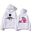Cartoon Stray Cat Hoodie Graphic Printing Comfortable Fleece Sweatshirt With Hooded Kawaii Clothing Unisex Harajuku Comic Hoody