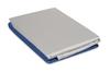 Double-sided Satin Bedding 140x200 + 70x80 Gray/navy Blue Matex