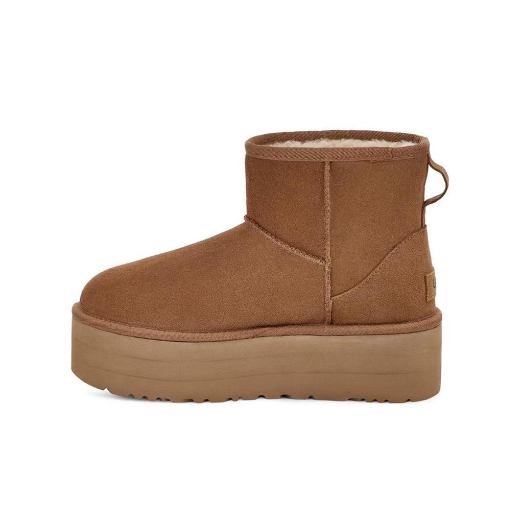 UGG 811 Manufacturing, Star Dance, Special Shoe Box Thermal Slip Resistant Short Snow Boots Women's Chestnut Brown 1134991-CHE(Team80-S-BOX)