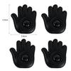 Car Door Anti Collision Protector Anti Scratch Mats Creative Palm Shape Silicone Bumper Pads Thick Adhesive Door Edge Guard