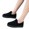 Snow Boots Women's Short Tube Thickened Cotton Shoes Non-slip Winter New Shoes Student Women's Shoes Black Boots