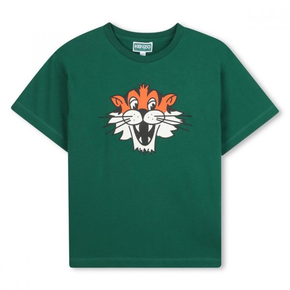 Kenzo Kids Funny Tiger T shirT z256afT413 painted/8Age_ 26CM