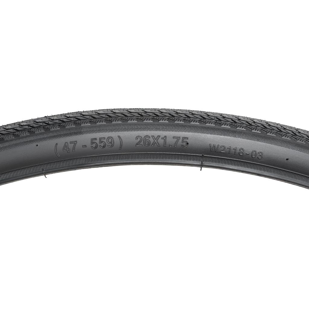 YunSCM 26x1.75 Tires, 26x1.75 47-559 Bicycle Tires, 26x1.75 Tires, Suitable for 26-inch 1.75 Mountain Bikes, Y-2118