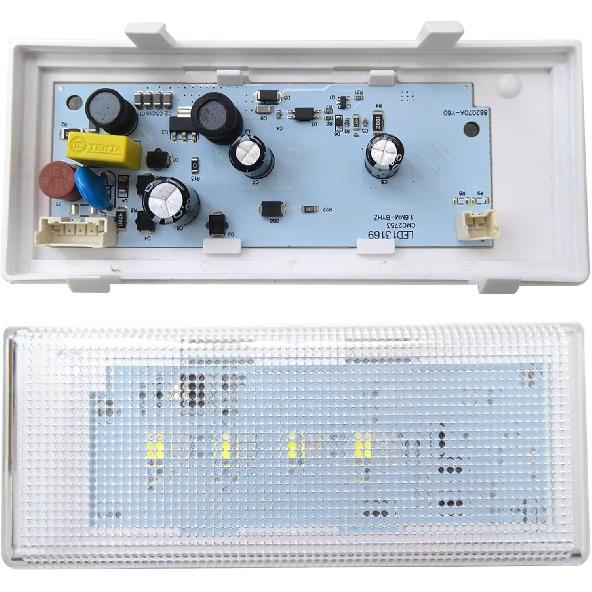 W10515058 LED Light Compaitble with Models 106.51122211, 106.51123210, 106.51123211, 106.51124210, 106.51124211, 106.51129210, 106.51129211
