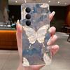 New Design For Redmi 15 5G Case Clear Luxury Fashion Butterfly Flower Pattern Soft TPU Silicone Phone Cover For Redmi15 5G Case