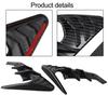 Carbon Fiber Look Cover Trim Easy Installation High Reliability