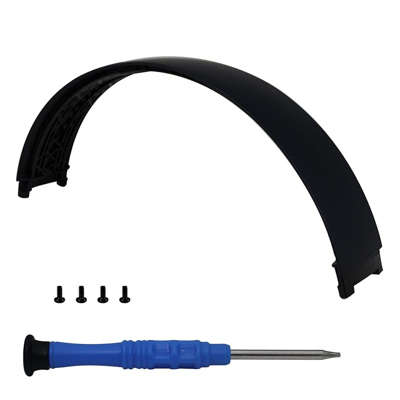 

Adhiper plastic headband repair parts Beats Studio Pro wireless Compatible with headphones studio headband beats pro repair (black)