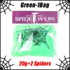 Halloween Spider Web Decorations Stretch Cobwebs with Fake Spiders, Scary Indoor/Outdoor Halloween Party Props