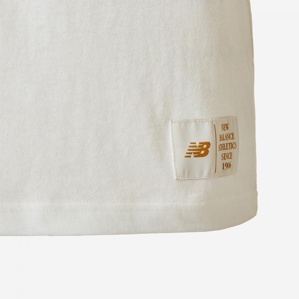 New Balance Uni Athletic Short Tee Nbneebs311   10  White