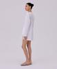 Bundercammer V-Neck Mini Dress_White
