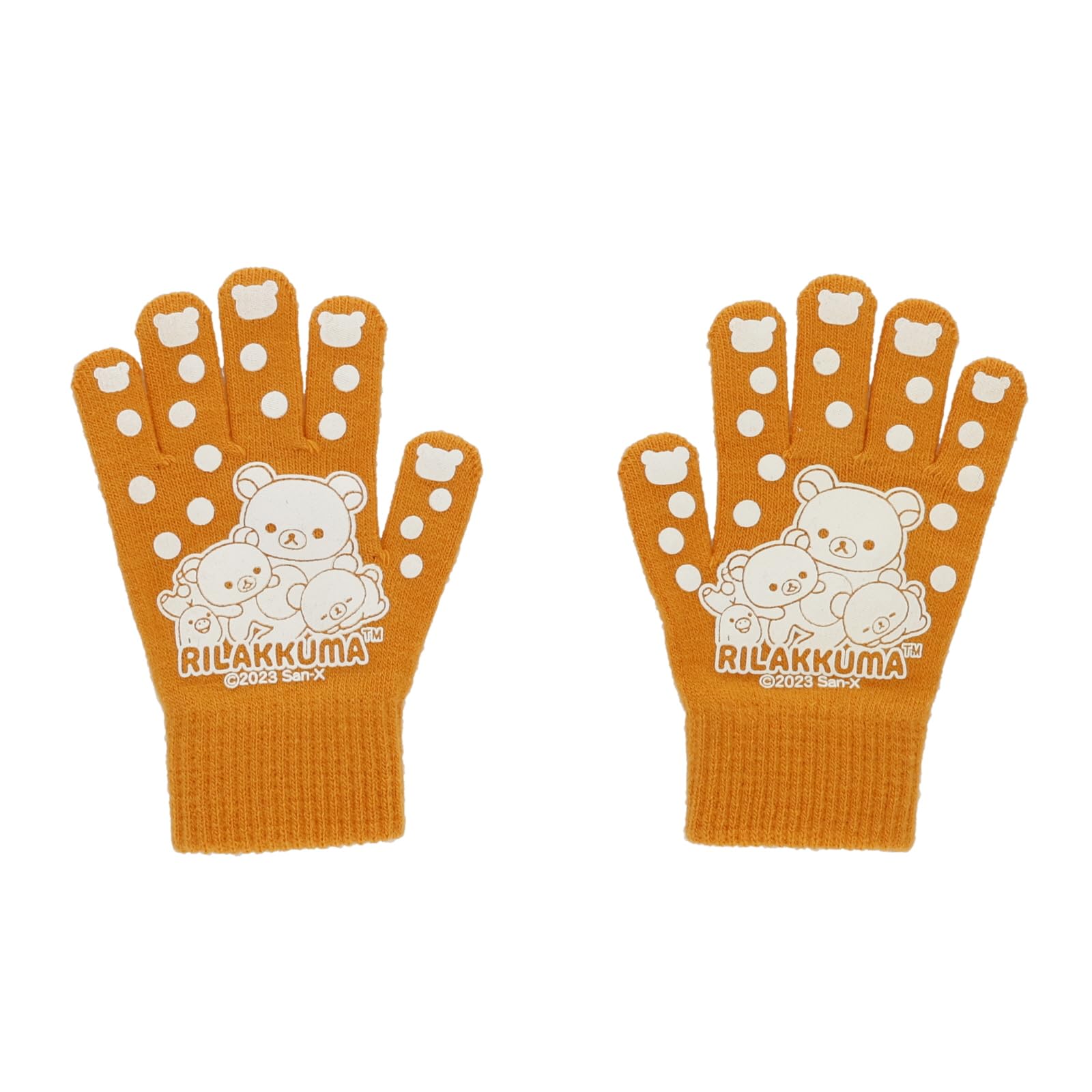 

Marushin Rilakkuma Relax Orange Work Perfect for and Elementary Suitable for Girls and 6425002200 Gloves, Preschool, Kindergarten, School, Boys,
