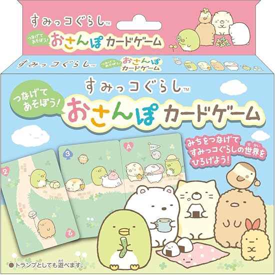 HANAYAMA Sumikko Gurashi Let's Connect and Play! Walking Card Game Ages 4 and Up