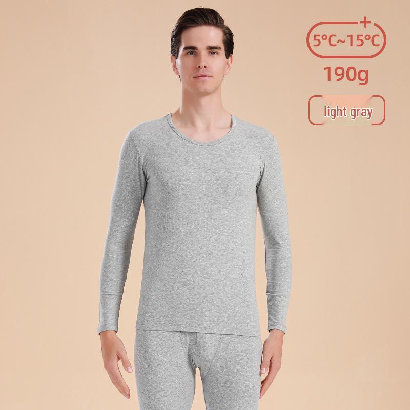 Men's Modal Slim-Fit Thin Warm Underwear Set - Knit Base Layer for Autumn, Winter, Spring