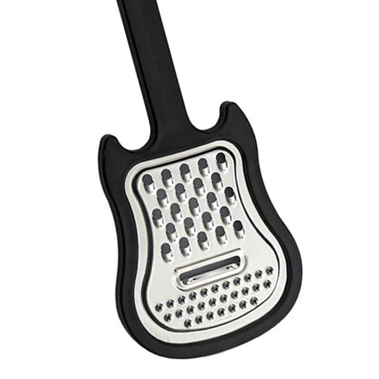 Vegetable Peeler Guitar-Shaped Peeler Stainless Steel Melon Planer with Ergonomic Handle Multi-Purpose Kitchen Peeling Tool for Fruits Veggies Cheese