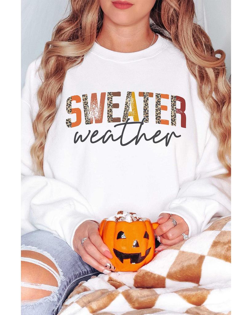 Azura Exchange Sweater Weather Monogram Sweatshirt