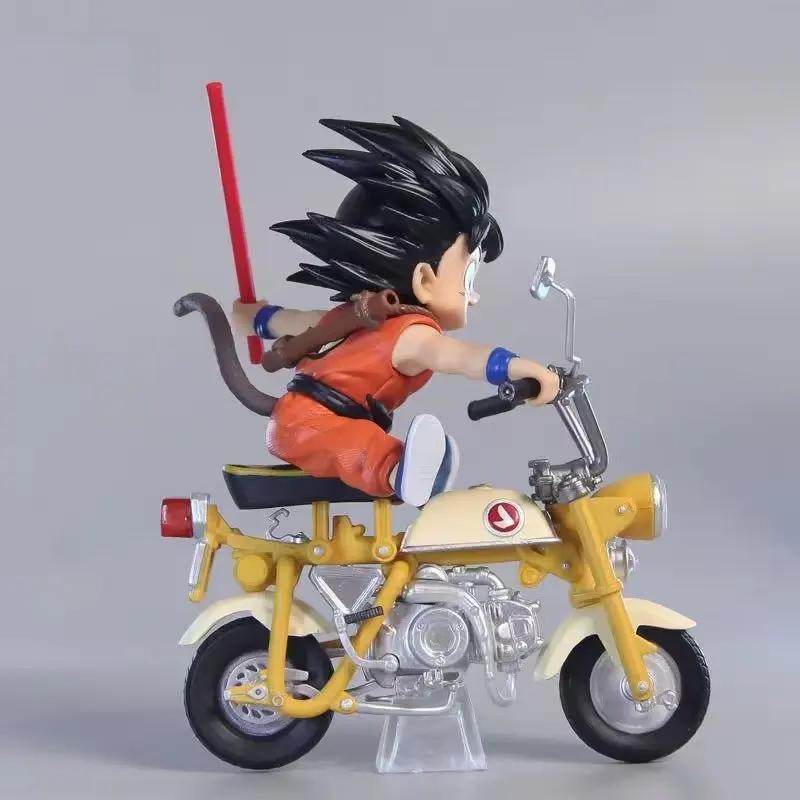 Neue 13cm Anime Figur Son Goku Meister Roshi Lokomotiven PVC Action Kame Sennin Motorrad Spielzeug für Kinder Sammler