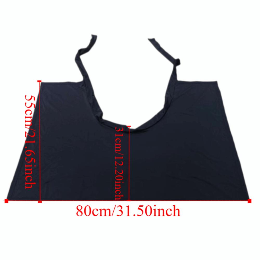 Multifunctional Tie Up Yoga Skirt Portable Solid Color Ice Silk Tie Shawl Anti-Exposure Asymmetrical Design