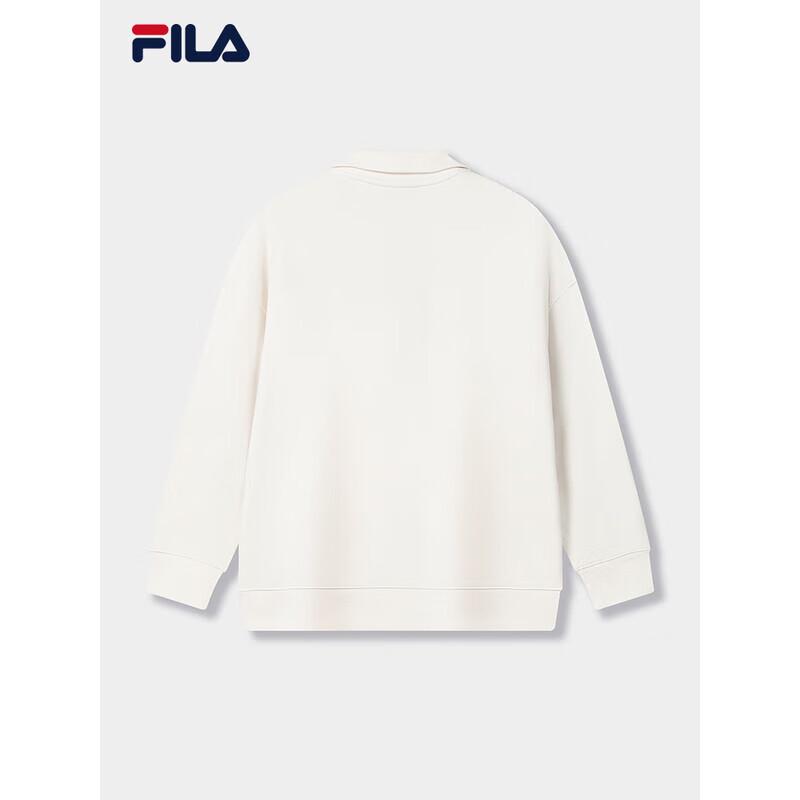 FILA Unisex Casual Knit Pullover Sweatshirt