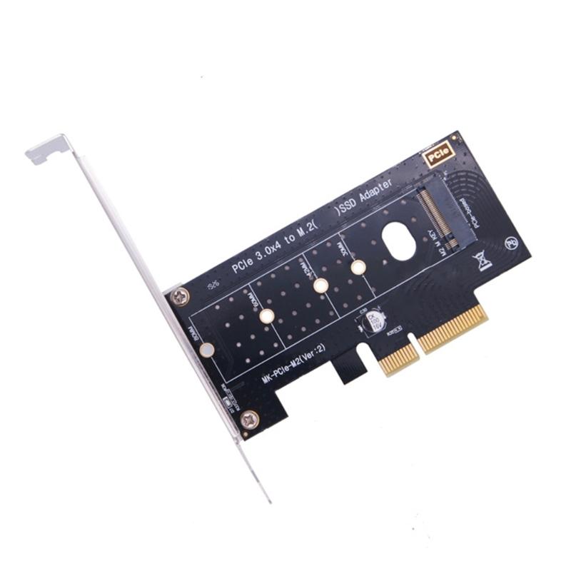 Add On Cards NVMe M.2 to PCIe 3.0 x4 Card M.2 PCIE Adapter NVMe SSD Host Controller Expansion Card for Desktop PC