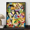 Disney Diamond Painting Snow White Cubist Style Group Portrait Art Painting Cute DIY Rhinestone Mosaic Cross Stitch Kit Embroidery Gift HomeDecoration