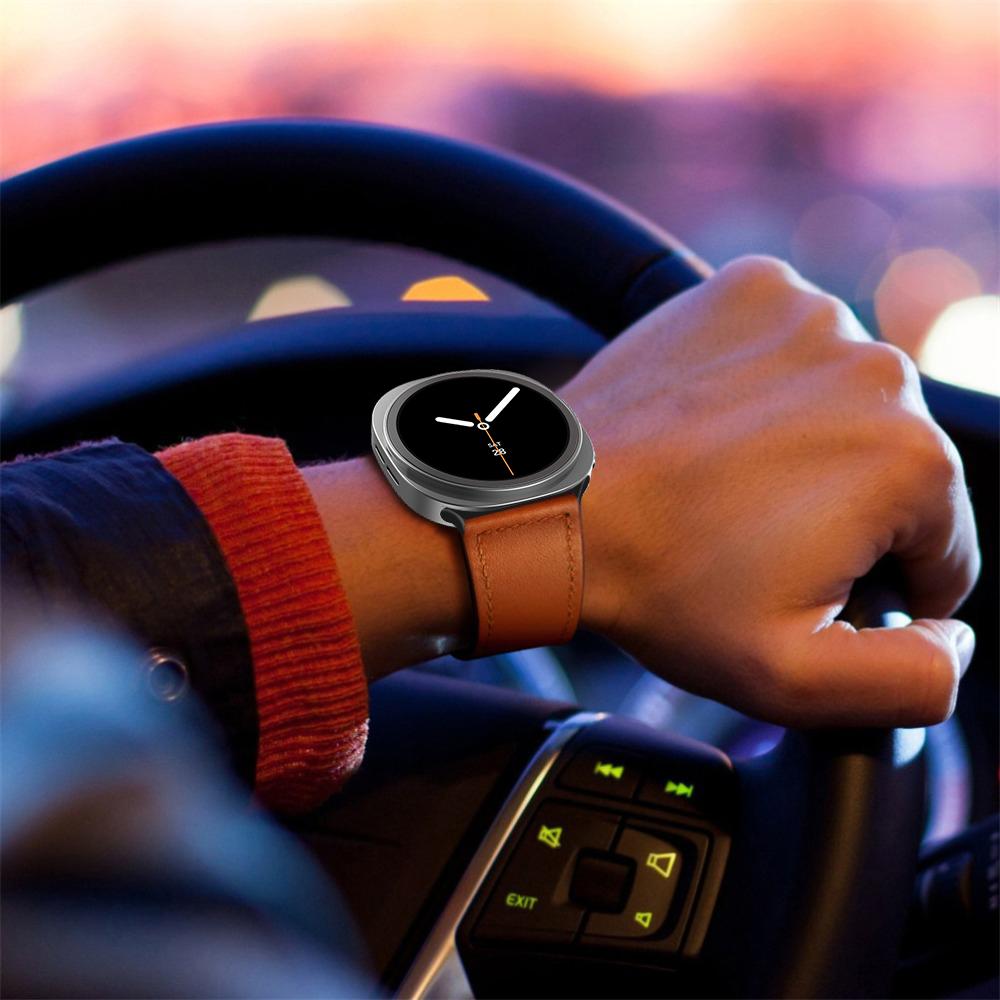 Pro Samsung Galaxy Watch 8 classic Řemínek 46mm 44mm 40mm Ultra 47mm Náhradní pásek Kožený náramek correa Galaxy Watch 8 Řemínek