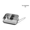 Hecheng 304 Stainless Steel Lunch Box