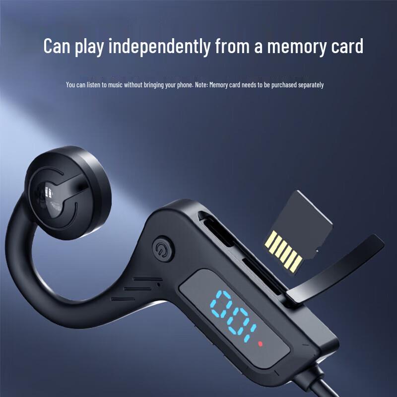 Ecola ER30 Clip-on Neckband Wireless Bluetooth Sports Headset