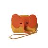 Pu Leather Baby Elephant Coin Purse Women'S Bag Pendant Creative Card Holder Storage Lipstick Envelope Zipper Money Bag