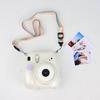 [Film Lab] Instax Mini 7+ Transparent Case Camera Protective Case with Strap CAA02